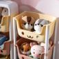 Preview: Children's Shelf Beautiful Baskets Storage Movable Toy Box Nursery