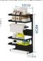 Preview: Küchenregal Magnetisch Kühlschrank Regal Gewürzregal Hängeregal