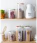 Preview: Food Storage Tin Flour Tin Container Storage with Separator