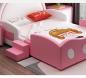 Preview: Großhandel B2B  Kaninchen Mädchen Kinder Bett Rosa Hasenohre 150cm*190cm