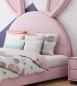 Preview: Großhandel B2B  Mädchen Jugendbett Kinderbett Mädchenbett Rosa Romantic Kinderzimmer Hase