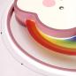 Preview: Muxing Lampe Kinderzimmerlampe LED-Lampe Schlafzimmerlampe Einbauleuchte Deckenlampe Drei Lichtfarben 50cm B：Regenbogen-Wolken-Lampe /CHYDD/