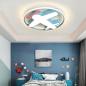 Preview: Muxing Lampe Kinderzimmerlampe LED-Lampe Augenschonlampe Schlafzimmerlampe Einbauleuchte Deckenlampe Drei Lichtfarben 60cm C：Flugzeuglampe /FJFJD/
