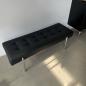 Preview: Muxing Schuhhocker Sitzbank Schuhbank für den Eingangsbereich Sofabank Relaxhocker Schwarz 120*43*40cm 【HXD6499-HEI】