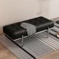 Preview: Muxing Schuhhocker Sitzbank Schuhbank für den Eingangsbereich Sofabank Relaxhocker Schwarz 120*43*40cm 【HXD6499-HEI】