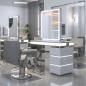 Preview: 360Home Frisiertisch Spiegel Friseurbedarf Schminktisch mit Stauraum