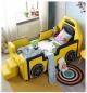 Preview: Großhandel B2B  Auto Jungen Kinder Bett Gelb Cool Bequem  200*105cm