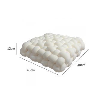 Preview: Muxing 5er Set Plüschkissen Sofakissen Dekokissen Sitzkissen Fensterbankkissen Kuschelkissen Zierkissen Für Sofa Bett Wohnzimmer Und Schlafzimmer 40*40*12 CM