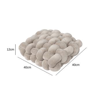 Muxing 5er Set Plüschkissen Sofakissen Dekokissen Sitzkissen Fensterbankkissen Kuschelkissen Zierkissen Für Sofa Bett Wohnzimmer Und Schlafzimmer 40*40*12 CM
