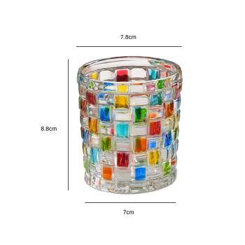 Muxing Trinkgläser 6er Set, 280 ml pro Glas, als Wassergläser, Getränkegläser, Saftgläser, Cocktailgläser und Whiskygläser verwendbar /FGB280/
