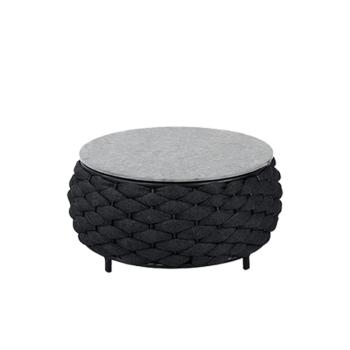 Muxing Gartenlounge Set 4-teilig mit 2 Einzelsesseln, Dreisitzer-Sofa und Couchtisch, Wasserabweisend, Ideal für Garten, Terrasse und Hof