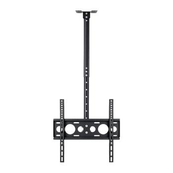Muxing TV Deckenhalterung 32-55 Zoll, Fernseher Halterung, Monitorhalterung aus Stahl bis 40 kg, schwenkbar und neigbar, VESA 100x100 bis 400x400 mm 【DJ8547】