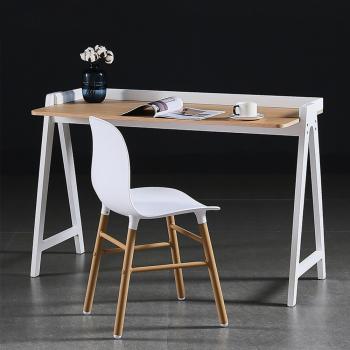 MuXing Vielseitiger Tisch – Schreibtisch, Computertisch, Bürotisch, Bartisch, Balkontisch – Modernes Design, 118×53×75 cm