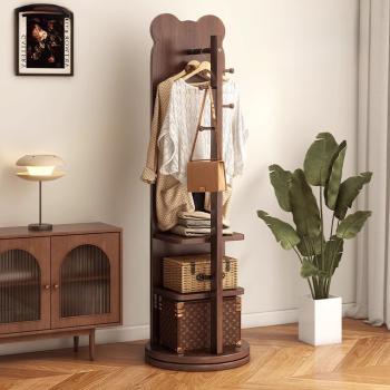 MuXing Ganzkörperspiegel im Bärendesign – Standspiegel, Ankleidespiegel, einseitig, drehbar, für Garderobe und Schlafzimmer 168 x 46 cm 【JZ-68zong】