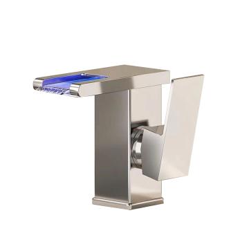 Muxing LED Waschtischarmatur Wasserhahn Badarmatur Waschbecken Mischbatterie Küchenarmatur
