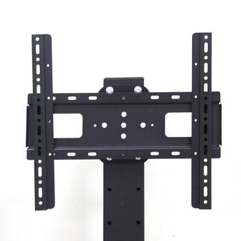 MuXing Mobiler TV-Standfuß höhenverstellbar, für 32–55 Zoll Fernseher, max. VESA 400×400 mm, max. Traglast 35 kg, schwarz 【ZJ7215】