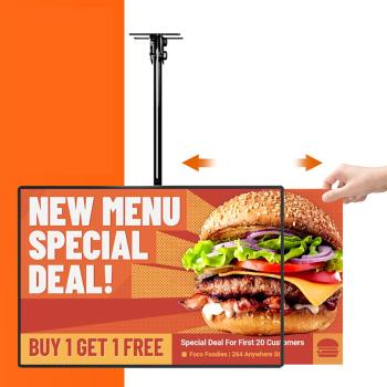 MuXing LED-Leuchtrahmen, Werberahmen, Lichtkasten, Lichtbox – geeignet für Geschäfte und Restaurants