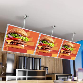 MuXing LED-Leuchtrahmen, Werberahmen, Lichtkasten, Lichtbox – geeignet für Geschäfte und Restaurants