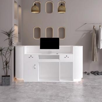 Muxing Geschäft Salon Empfangstisch Theke Tresen Kasse Laden