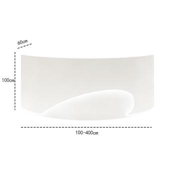 Muxing Empfangstheke Theke geschwungene Tresen Kasse Empfangstresen