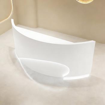 Muxing Empfangstheke Theke geschwungene Tresen Kasse Empfangstresen