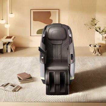 Preview: MuXing Massagesessel, Zero-Gravity Liegesessel, Tiefenmassage, mit Heizfunktion, Vollmassage, Bluetooth SL Schienen