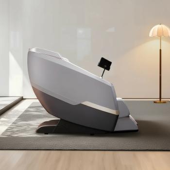 Preview: MuXing Massagesessel, Zero-Gravity Liegesessel, Tiefenmassage, mit Heizfunktion, Vollmassage, Bluetooth SL Schienen