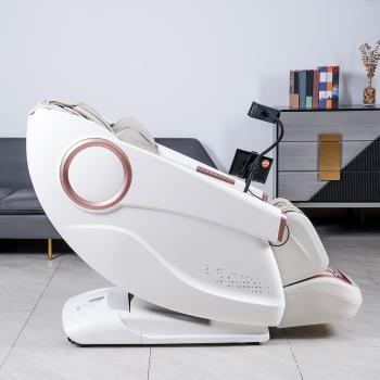 Muxing Massagesessel,Massagestuhl Zero Gravity für Ganzkörper, mit Heizung, SL Track,Thai Stretch Massagestuhl, Bluetooth 3D Surround Musik【GH-L001】