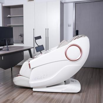 Muxing Massagesessel,Massagestuhl Zero Gravity für Ganzkörper, mit Heizung, SL Track,Thai Stretch Massagestuhl, Bluetooth 3D Surround Musik【GH-L001】