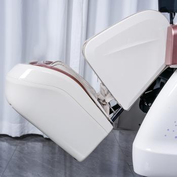 Muxing Massagesessel,Massagestuhl Zero Gravity für Ganzkörper, mit Heizung, SL Track,Thai Stretch Massagestuhl, Bluetooth 3D Surround Musik【GH-L001】