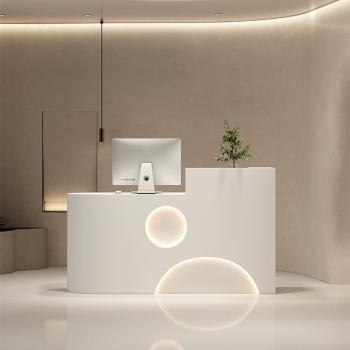 Muxing Ladenkasse kleine Theke Ladentheke kassen Empfangstheke Empfangstisch links