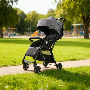 Muxing  Kinderwagen Buggy mit Liegeposition zusammenklappbar Trolley-Funktion 43*79.2*103cm