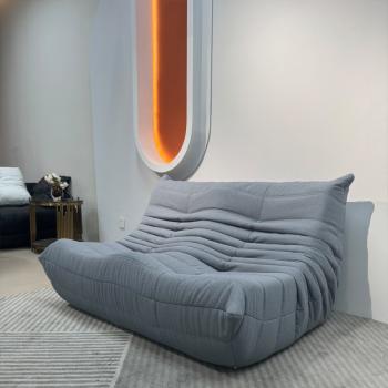 MuXing Wohnzimmersofa, Bodensofa, Relaxsessel, Rückenlehnen-Sofa, Lazy Sofa for Bedroom, Recliner Chair, Lounge, Living Room Furniture Grau