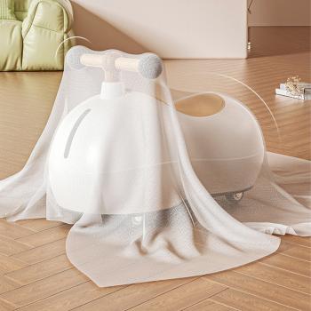 Muxing Rutschauto für Kinder, Kinderfahrzeug, Babyrutscher,Rutscher auf Rollen Beige 46*25*32cm /HSNNC/