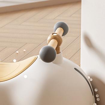 Muxing Rutschauto für Kinder, Kinderfahrzeug, Babyrutscher,Rutscher auf Rollen Beige 46*25*32cm /HSNNC/