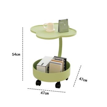 Beistelltisch Sofa-Beistelltisch Wohnzimmer-Beistelltisch Kleiner Couchtisch 47×47×54 cm