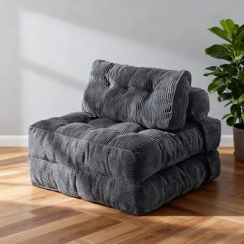 Muxing  Klappbares Sofa, Wohnzimmer-Sofa, Einzelsessel, Schlafzimmer-Sofa, Multifunktionales Sofa, Minimalistisches Sofa, 85×85×40 cm