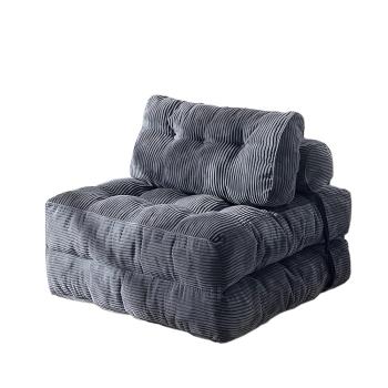 Muxing  Klappbares Sofa, Wohnzimmer-Sofa, Einzelsessel, Schlafzimmer-Sofa, Multifunktionales Sofa, Minimalistisches Sofa, 85×85×40 cm