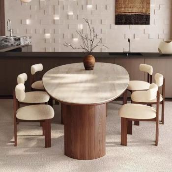 Preview: Esstisch, Vintage Esstisch, Esstisch für Zuhause, Tisch, Esstisch für mehrere Personen,200*100*75cm