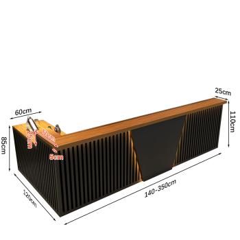 Muxing Bartheke Eisenkunst Kassen Restaurant Billardhalle Empfangstheke Theke