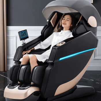 Muxing 3D Massagesessel,  Wärmefunktion,Zero Gravity, Bluetooth SL Schienen GH988