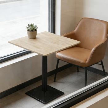 Preview: Muxing Gastronomiemöbel Cafe Bar Restaurants Hotel Einrichtung Tisch Bistrotisch 60*60*75cm /FJ60/