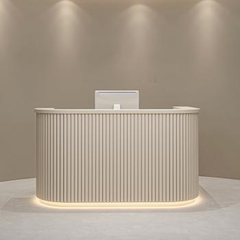 Preview: Muxing Moderner Empfangstresen / Kassentheke / Bartheke – Minimalistisches Design【M Tiaowen ZJ 60】