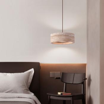 MuXing Moderne Pendelleuchte – Dimmbar in 3 Farben, Design Lampe für Esszimmer, Schlafzimmer & Bar, Elegante Deckenleuchte, Energieeffizient 20 cm