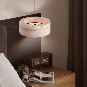 MuXing Moderne Pendelleuchte – Dimmbar in 3 Farben, Design Lampe für Esszimmer, Schlafzimmer & Bar, Elegante Deckenleuchte, Energieeffizient 20 cm