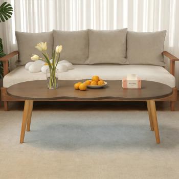 Preview: MuXing Couchtisch für Wohnzimmer – Moderner Wohnzimmertisch als Sofatisch, rechteckiger Beistelltisch und Teetisch