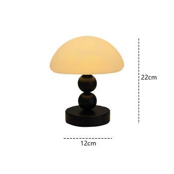 Muxing 3-Farben Dimmbare Tischlampe für Schlafzimmer, Nachttischlampe, LED-Nachtlicht, Bettleuchte für Nachttisch