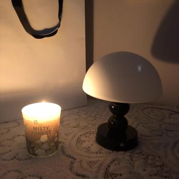 Muxing 3-Farben Dimmbare Tischlampe für Schlafzimmer, Nachttischlampe, LED-Nachtlicht, Bettleuchte für Nachttisch