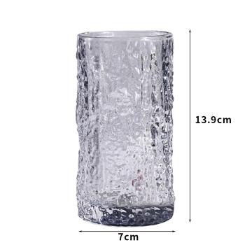MuXing Highball-Glas Glasbecher Trinkglas Cocktailglas Kristallglass 6-teiliges Set 350 ml