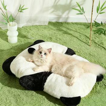 MuXing Katzenbett Hundebett, weiche Haustier-Schlafmatte für Katzen und kleine Hunde, gemütliches Haustierbett als Schlafplatz 76 × 63 cm /HZHY-76/